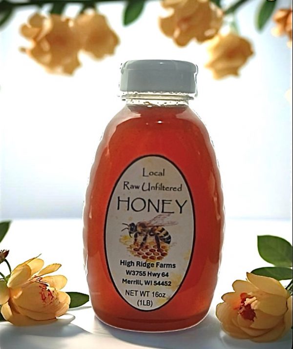 Raw, Unfiltered, Ungraded, Wisconsin Honey